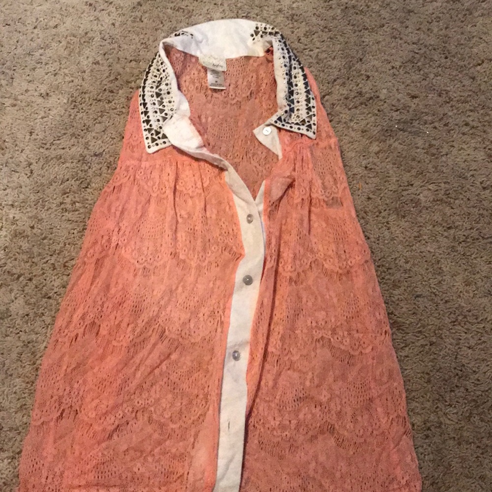 Sleeve less tank top